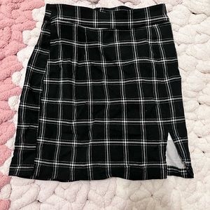 brand new Garage plaid mini skirt